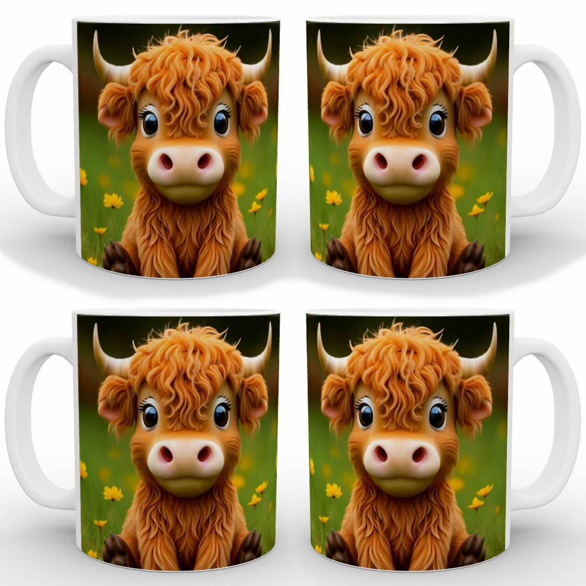 Fudge The Funny Cow - Mug Set