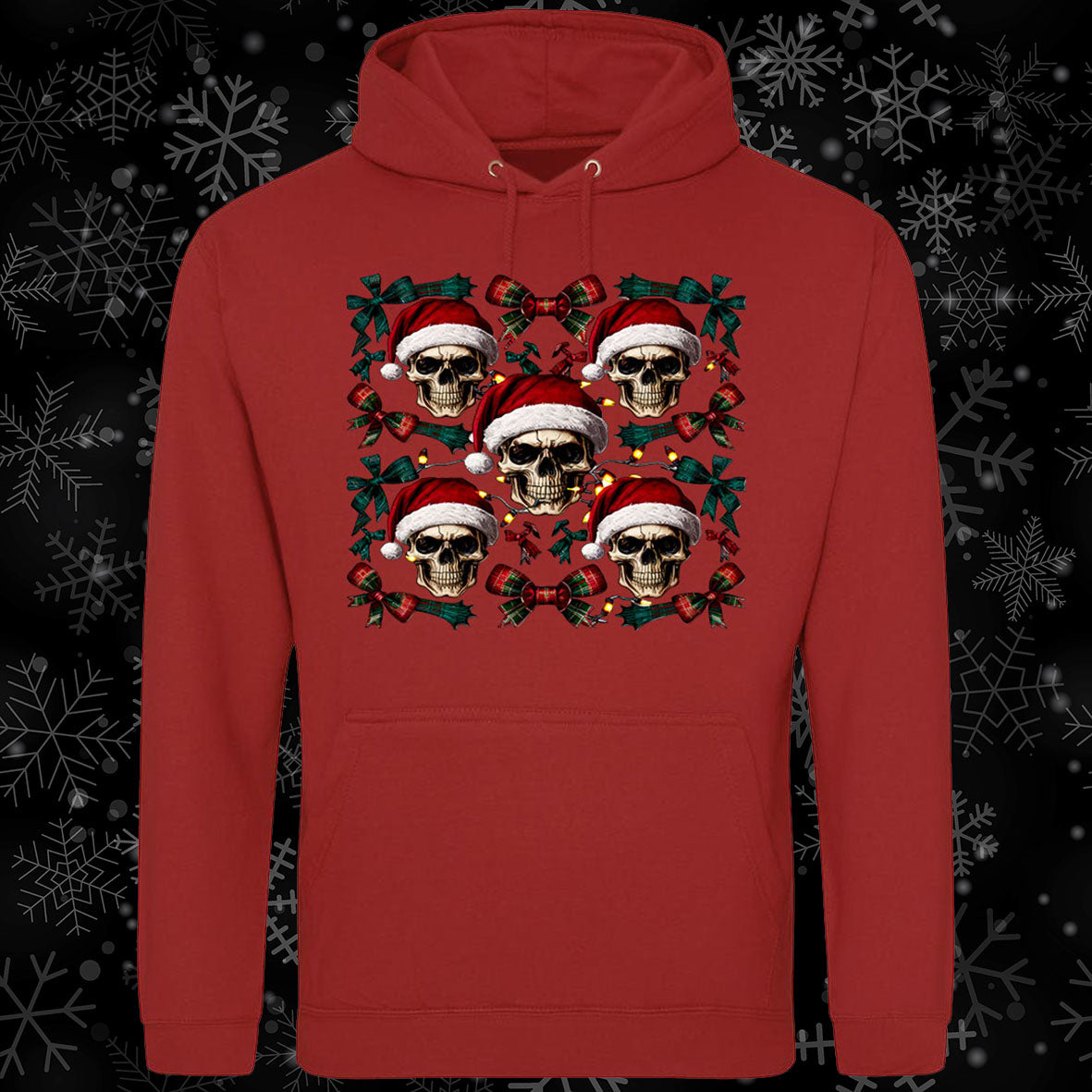 Christmas Skulls Hoodie