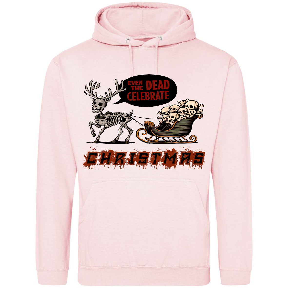 Even The Dead Celebrate Christmas Hoodie