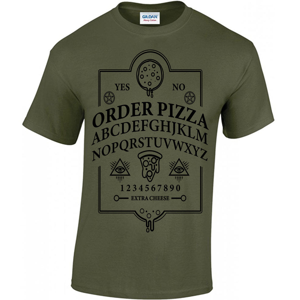 Ouija Pizza Order T-shirt
