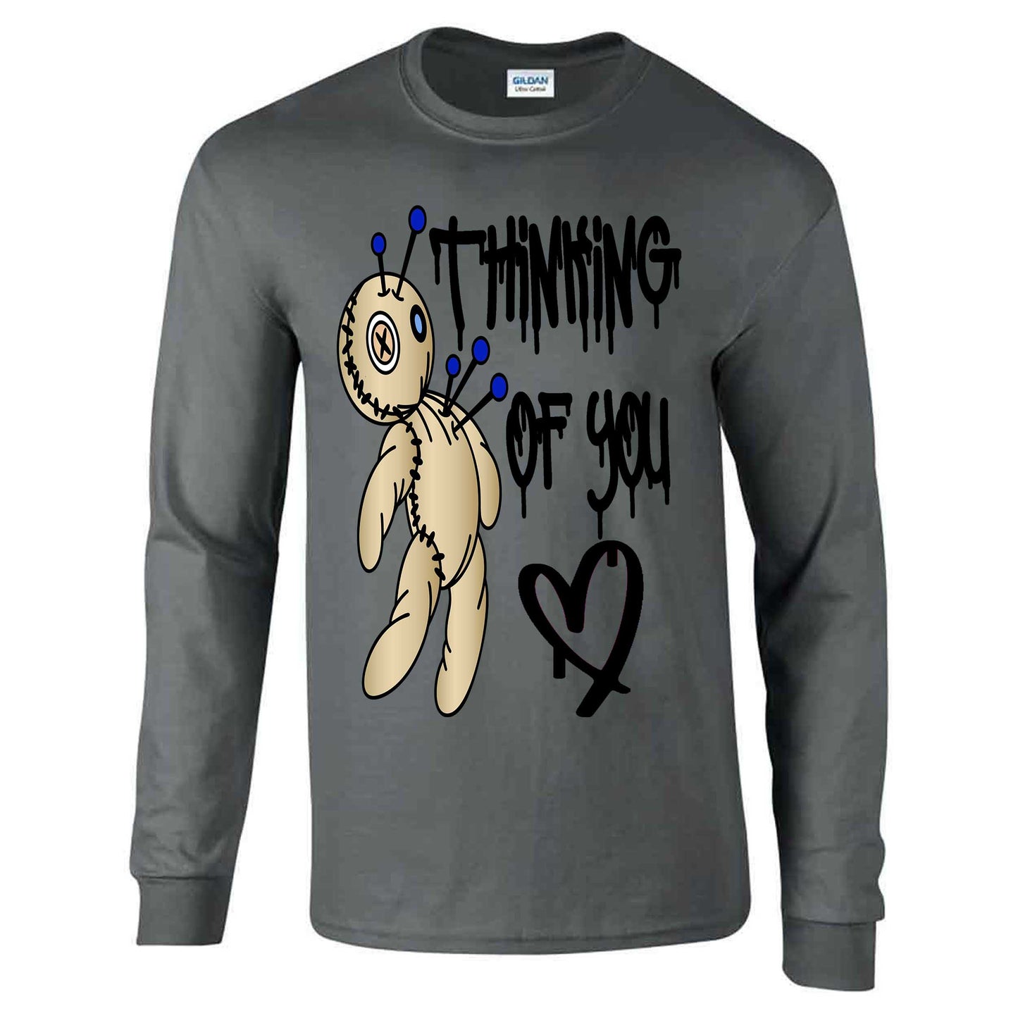 Thinking Of You Voodoo Doll - Long Sleeve T-shirt