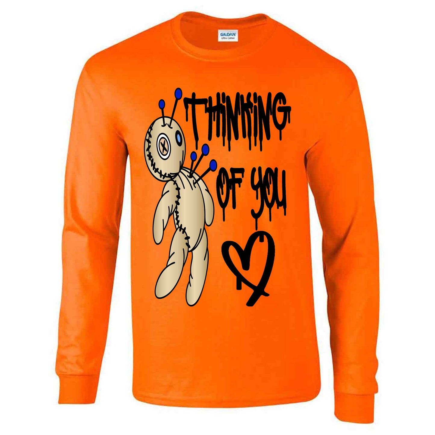 Thinking Of You Voodoo Doll - Long Sleeve T-shirt