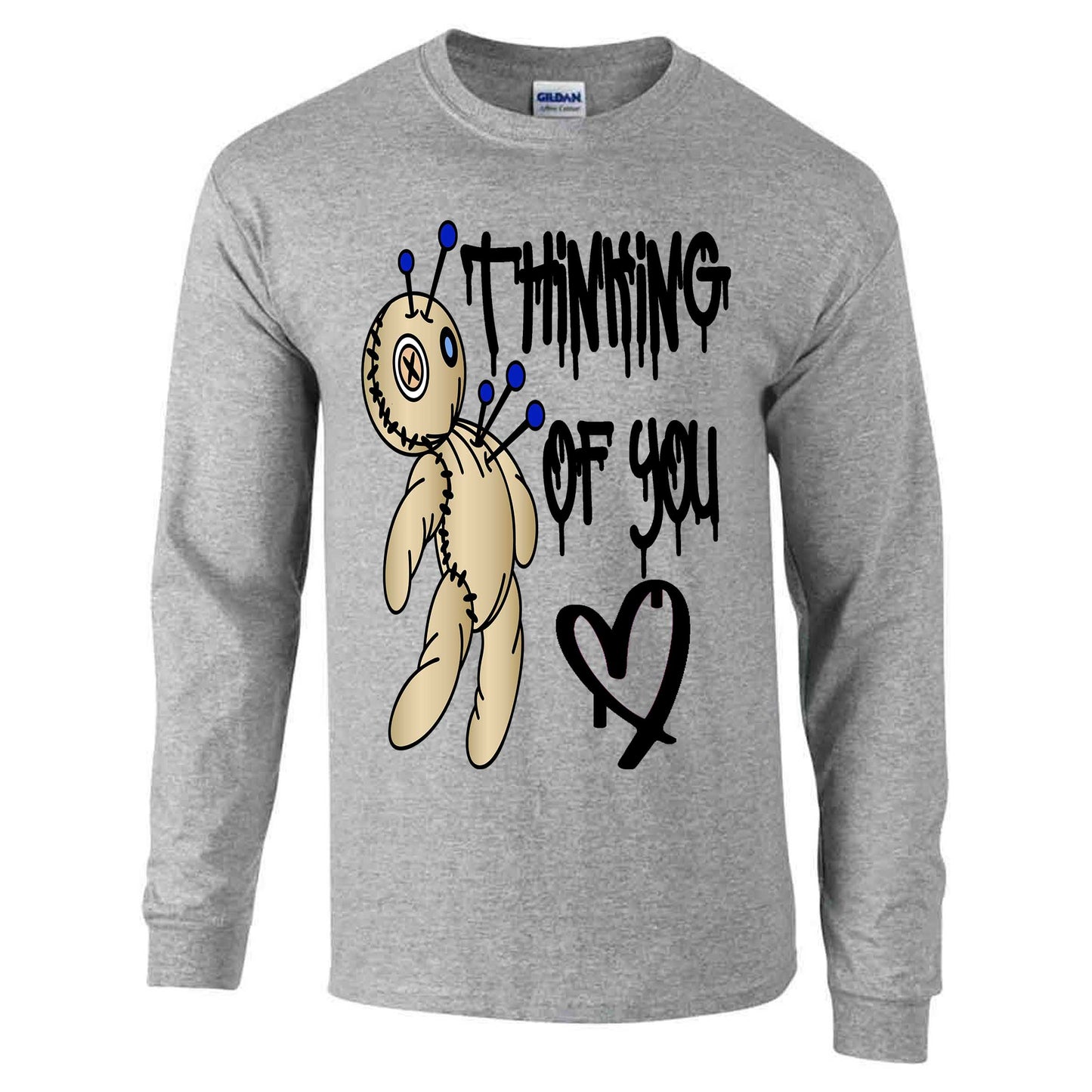 Thinking Of You Voodoo Doll - Long Sleeve T-shirt