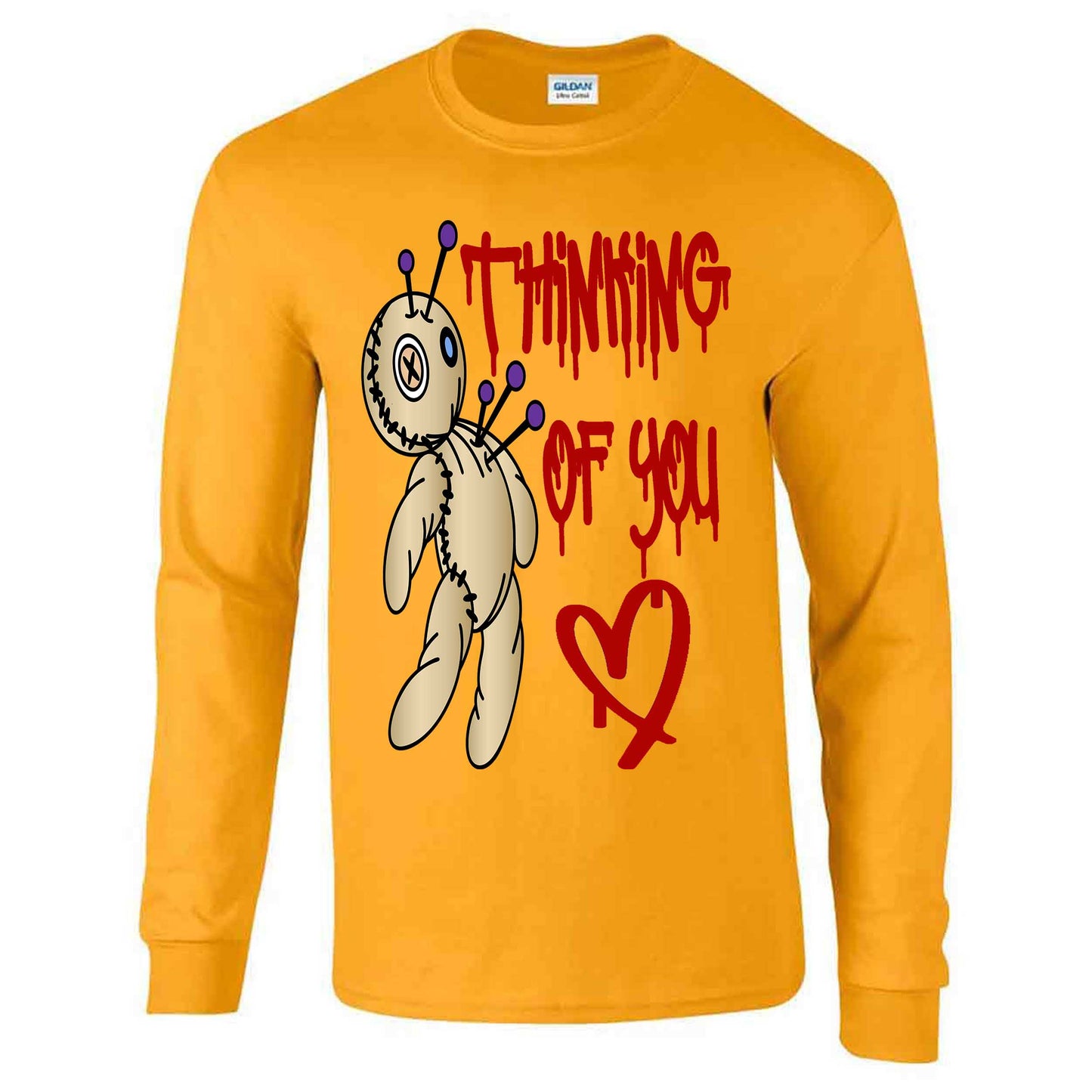 Thinking Of You Voodoo Doll - Long Sleeve T-shirt