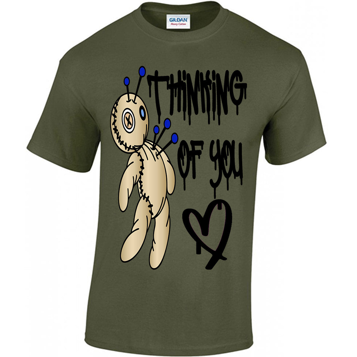 Think Of You Voodoo Doll T-shirt