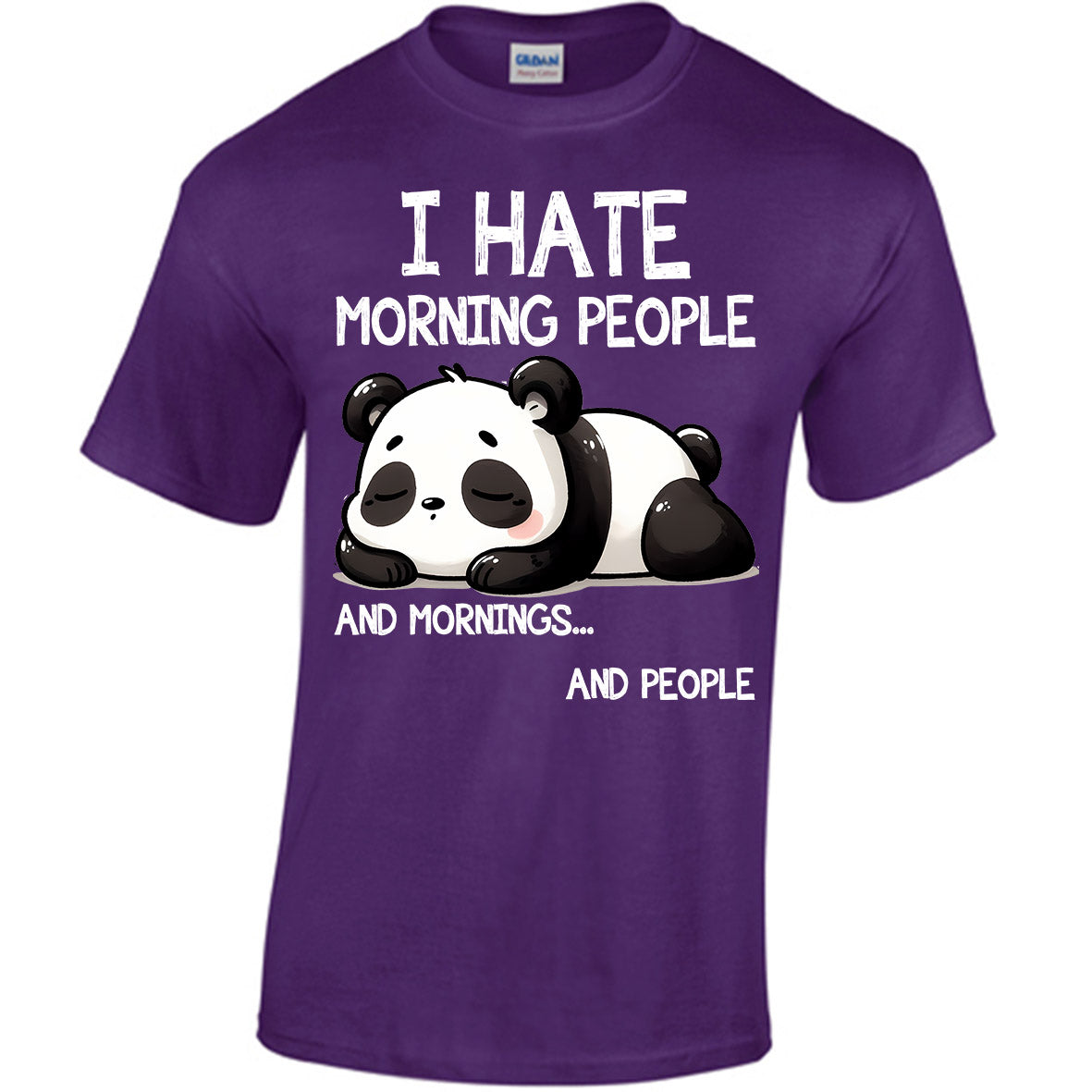 I Hate Morning People T-shirt