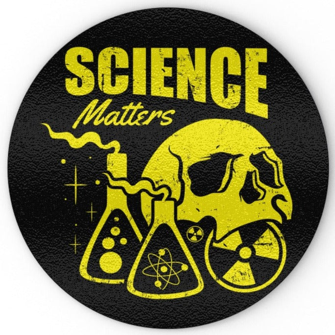 Science Matters Glass Chopping Board
