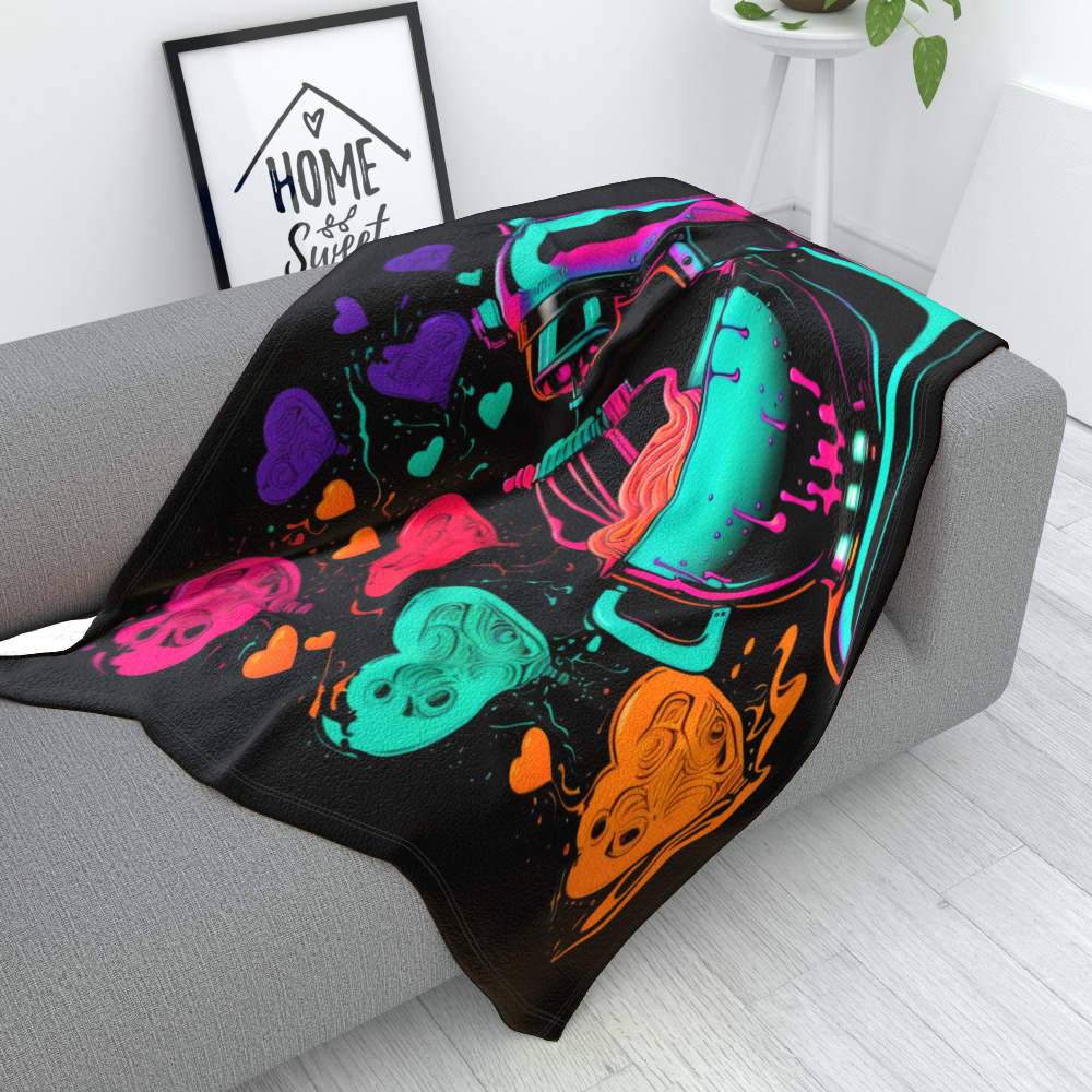 Baking With Love - Polar Fleece Blanket
