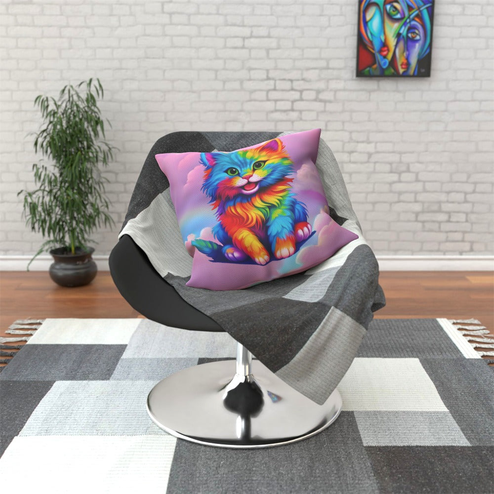 Mia's Kitty Cat - Cushion, Double-Sided