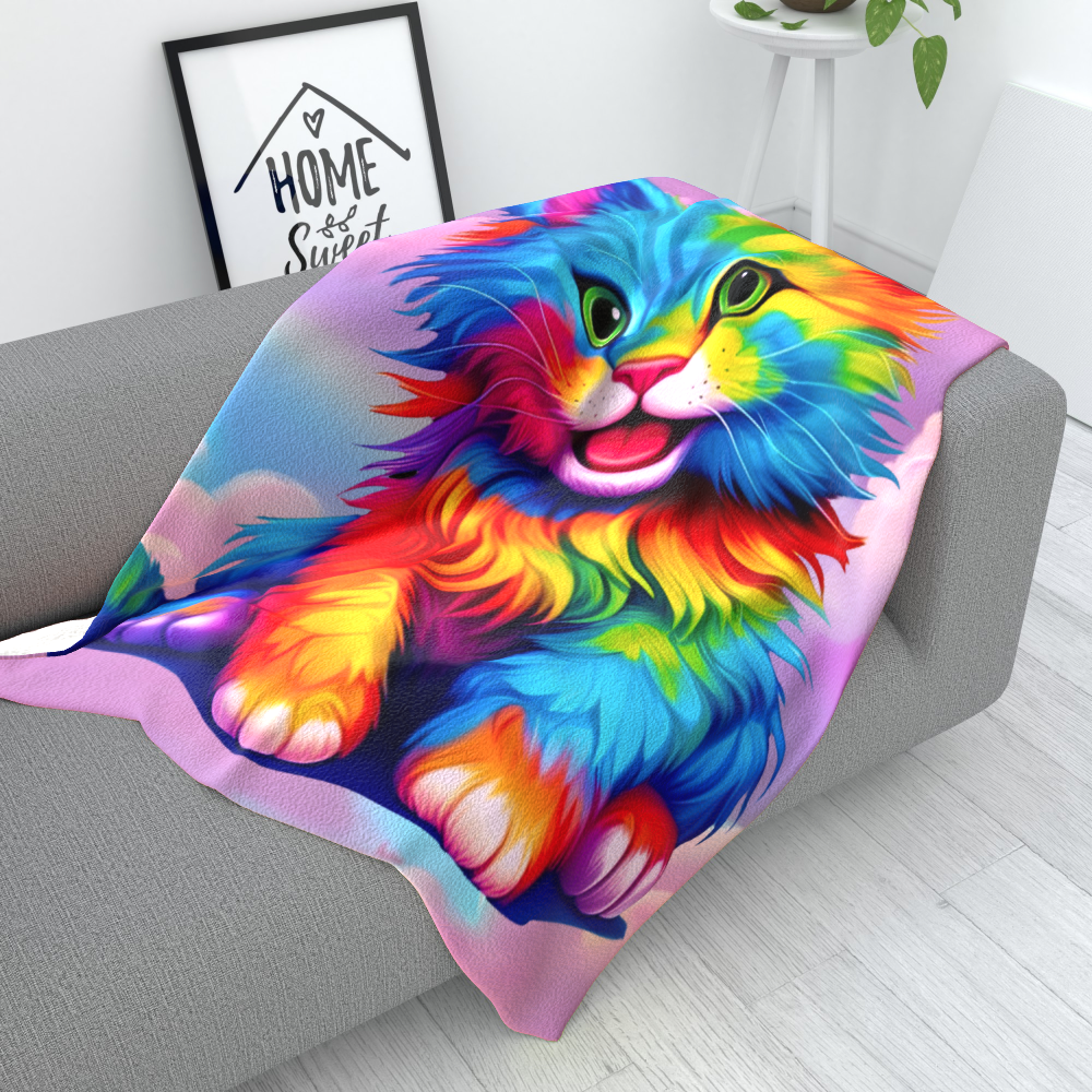 Mia's Kitty Cat - Polar Fleece Blanket