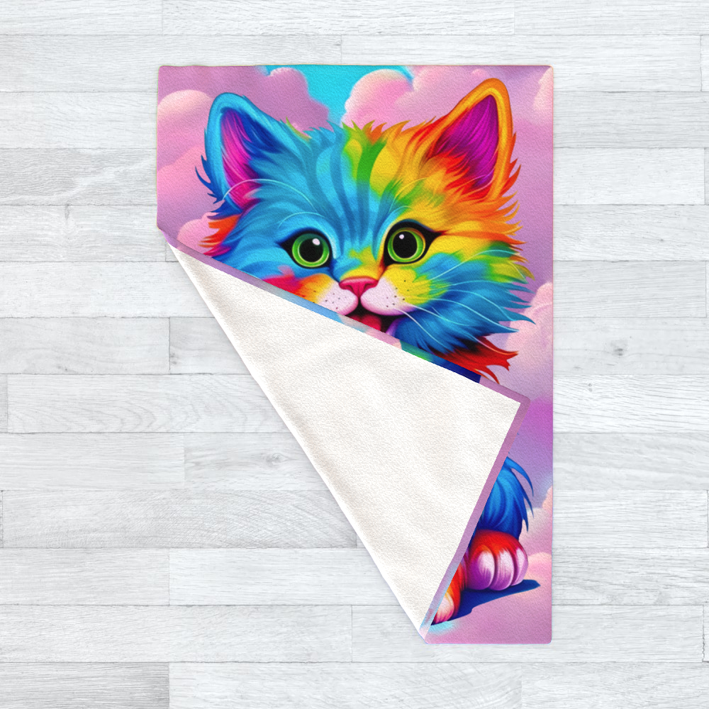 Mia's Kitty Cat - Polar Fleece Blanket