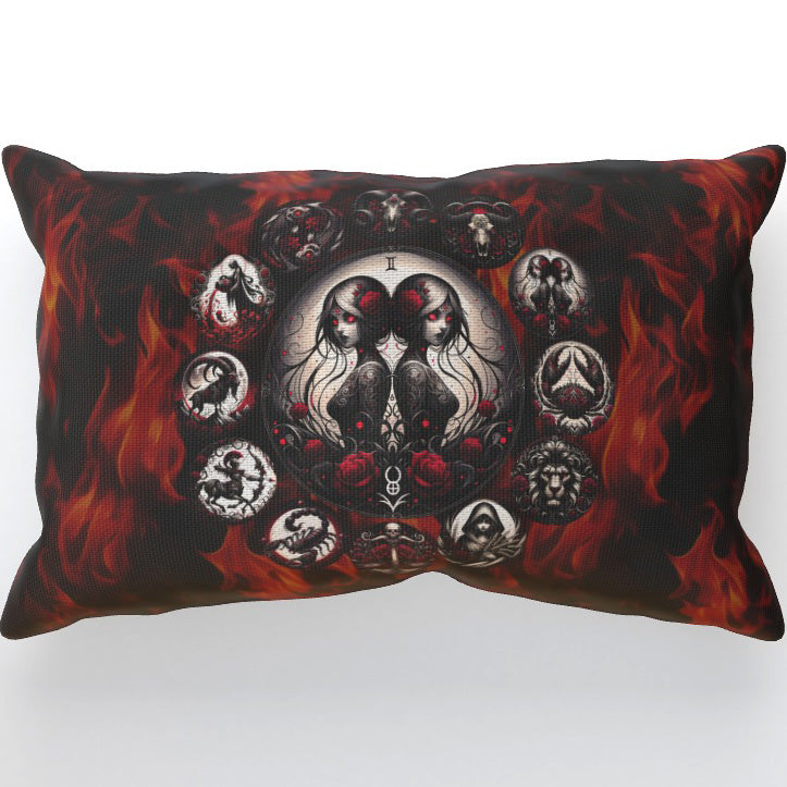 Gemini Hell's Zodiac - Cushion, Double-Sided