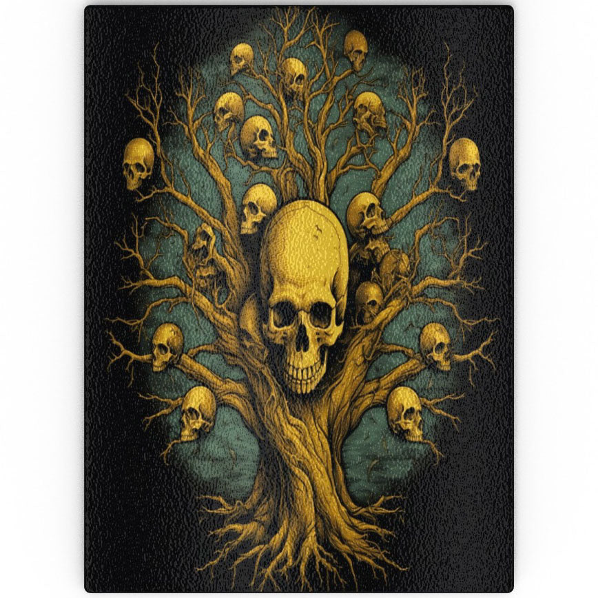 Soul Collector Tree of Death - Glass Chopping Board