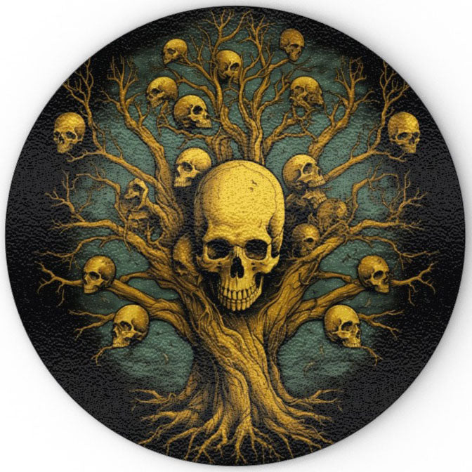 Soul Collector Tree of Death - Glass Chopping Board