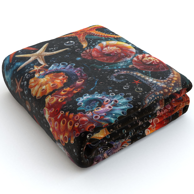 Sensational Sea Life - Polar Fleece Blanket
