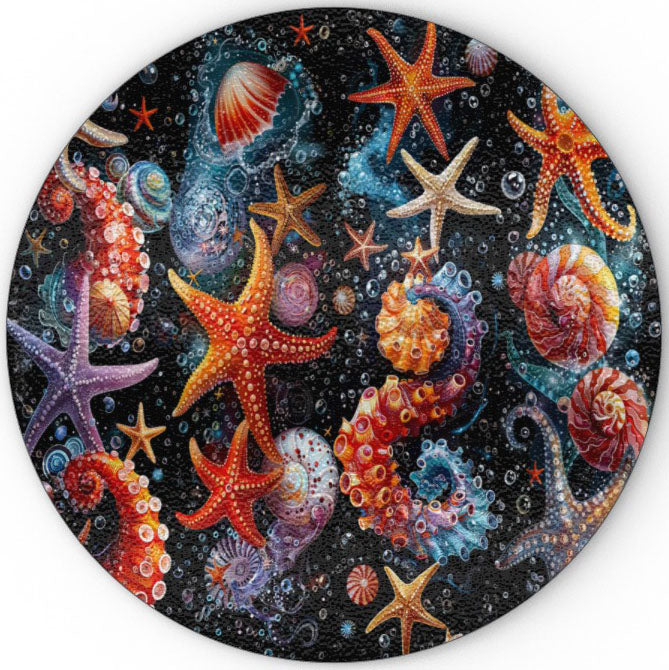 Sensational Sea Life - Glass Chopping Board