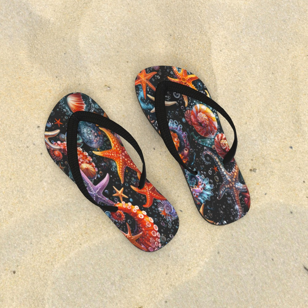 Sensational Sea Life - Flip Flops
