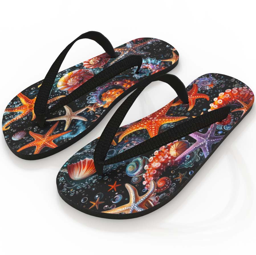Sensational Sea Life - Flip Flops