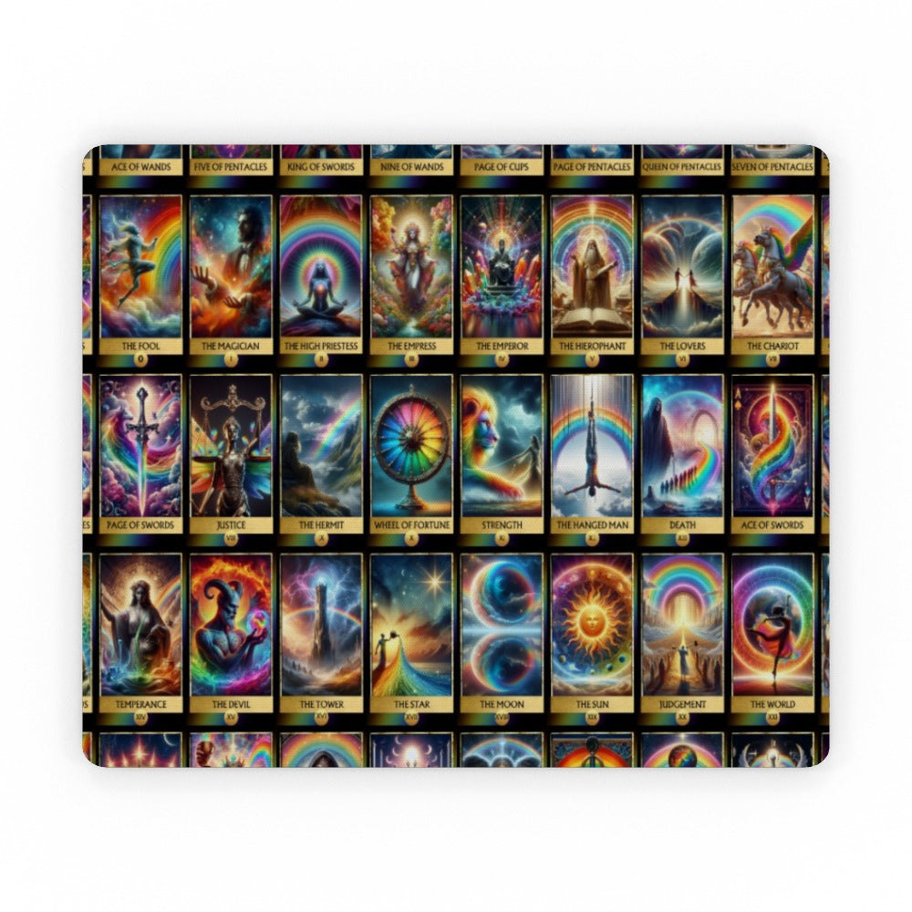Magical Rainbow Tarot Card Collection, Mouse Mat