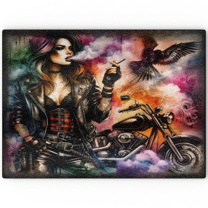 Sexy Bad Girl - Glass Chopping Board