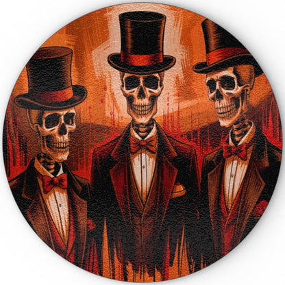 Hell's Gentlemen - Glass Chopping Board