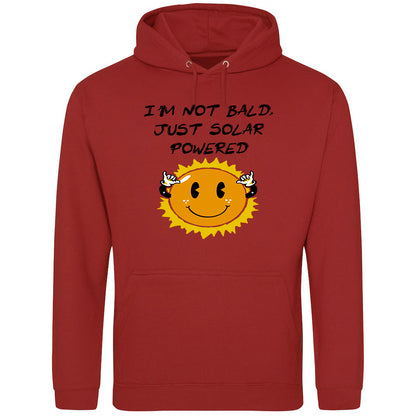 I'm Not Bald, Just Solar Powered Hoodie