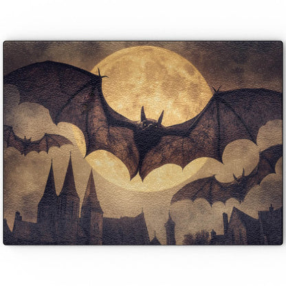 Night Flight - Glass Chopping Board