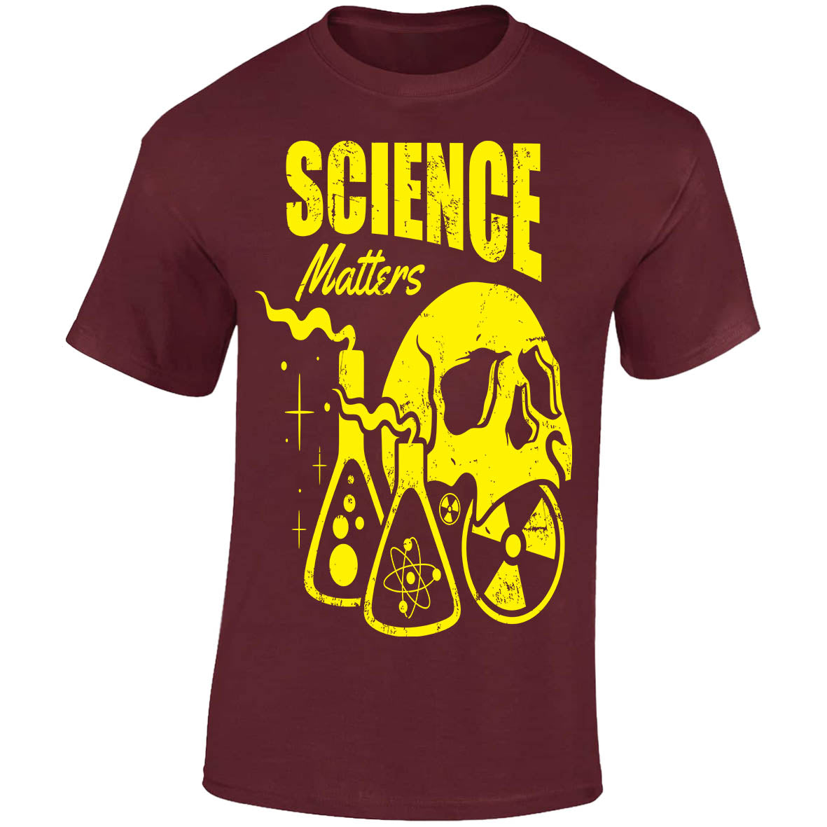 Science Matters - Maroon T-shirt