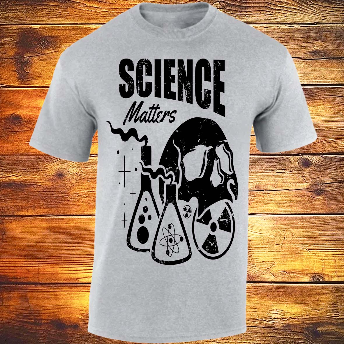 Science Matters - Sports Grey T-shirt
