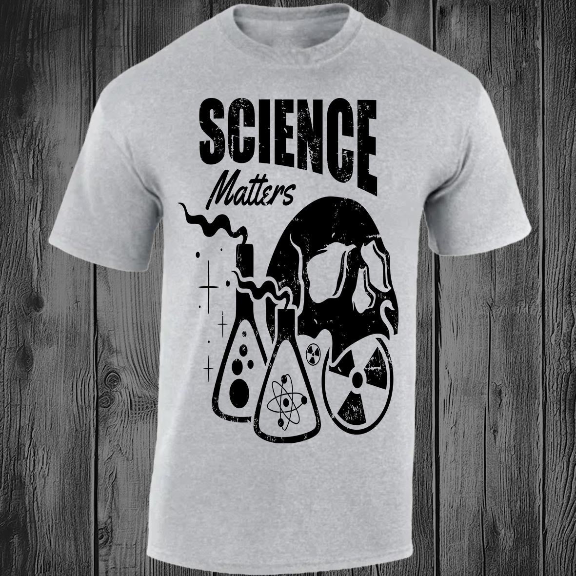 Science Matters - Sports Grey T-shirt