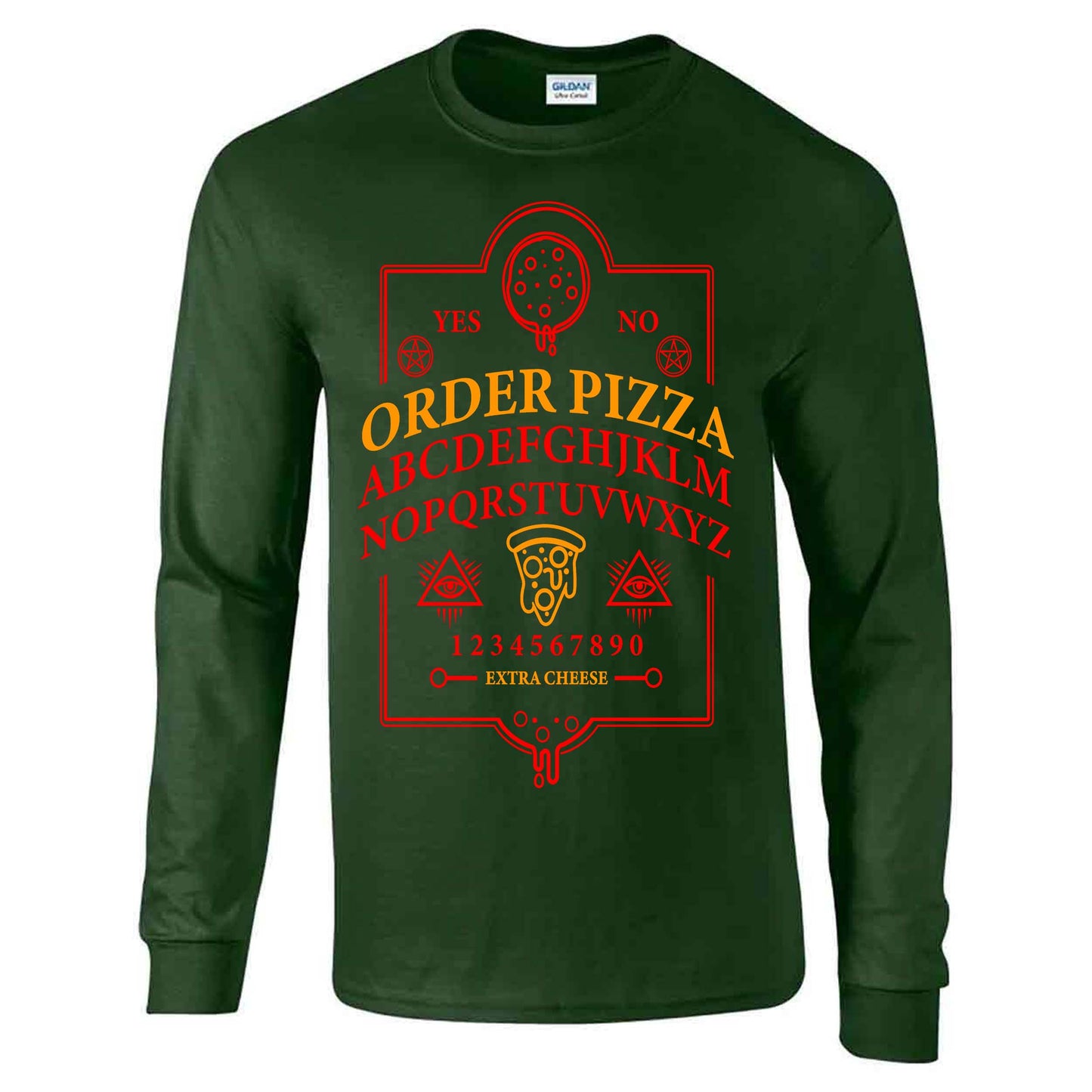 Ouija Pizza Order - Long Sleeve T-shirt