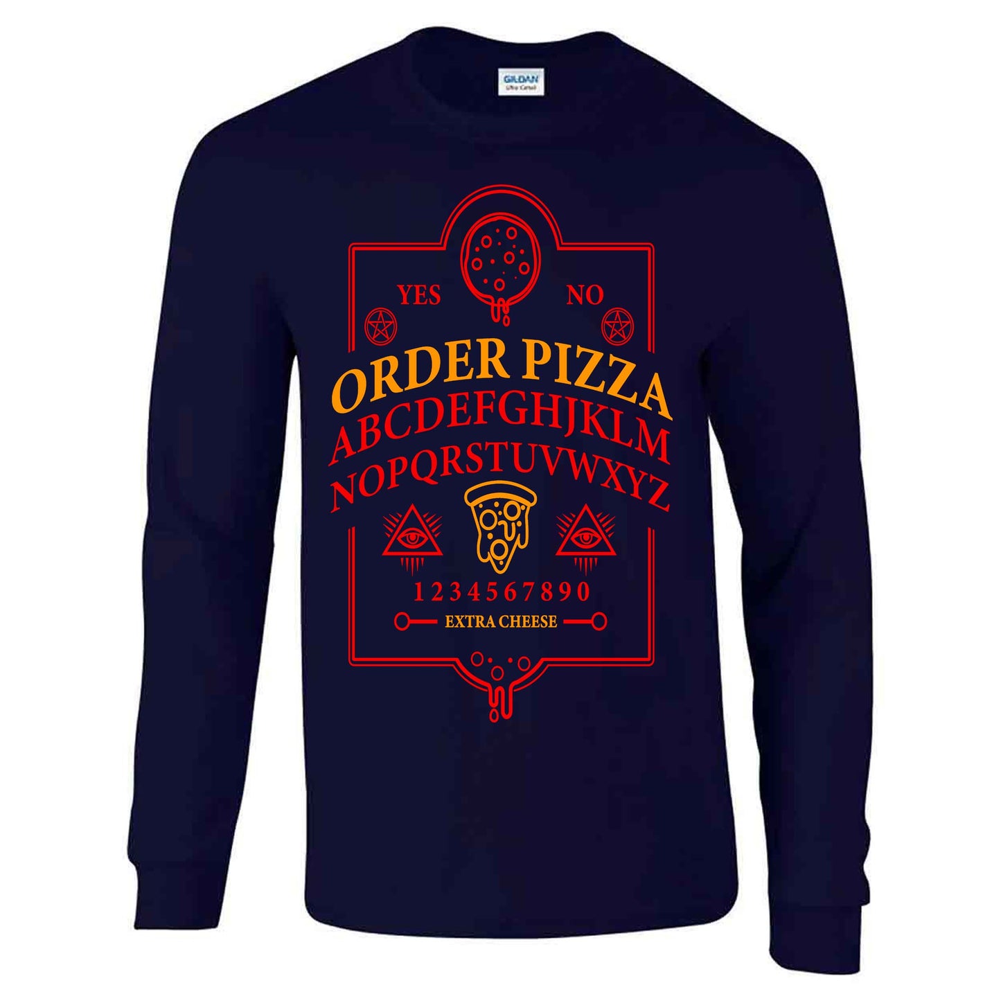 Ouija Pizza Order - Long Sleeve T-shirt