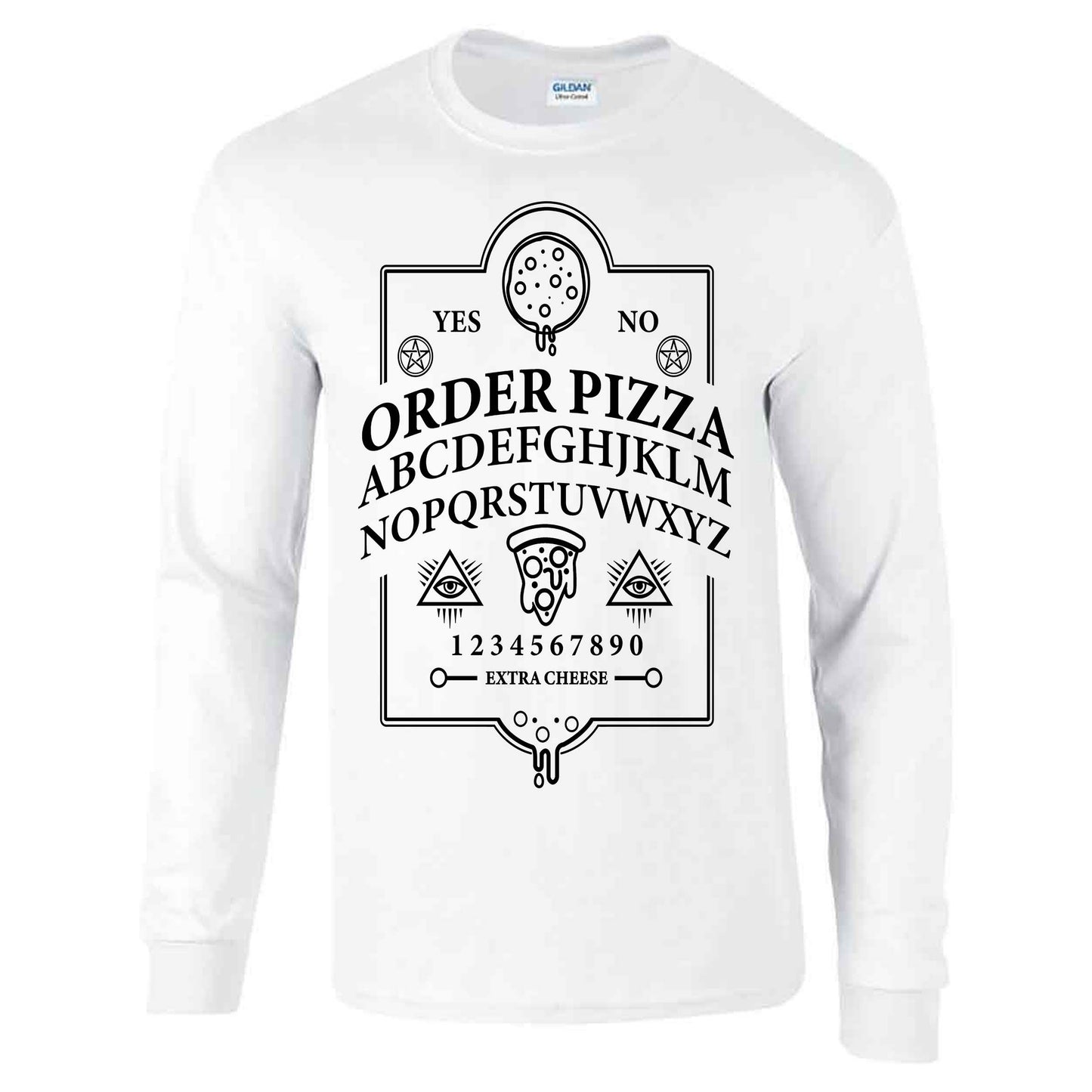 Ouija Pizza Order - Long Sleeve T-shirt