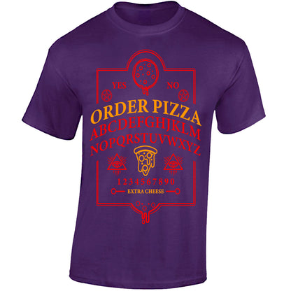 Ouija Pizza Order - Purple T-shirt