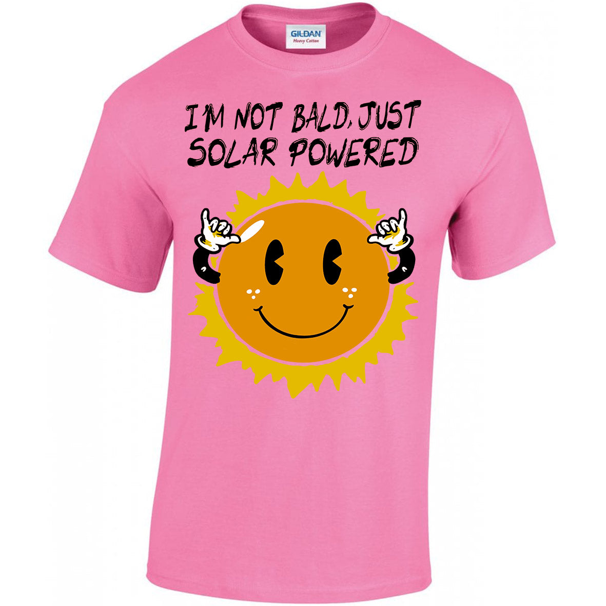 I'm Not Bald, Just Solar Powered T-shirt