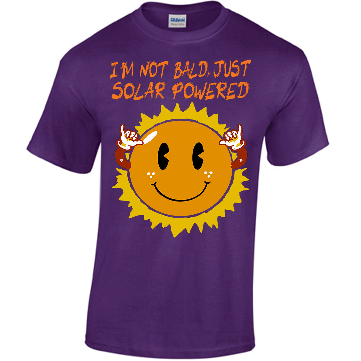 I'm Not Bald, Just Solar Powered T-shirt