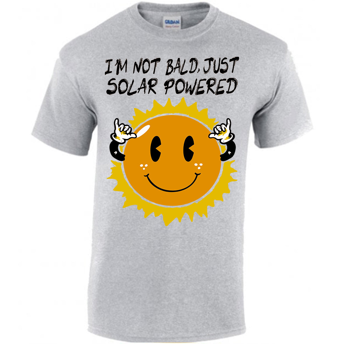 I'm Not Bald, Just Solar Powered T-shirt