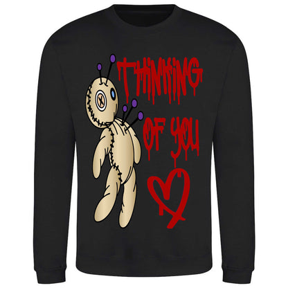 Thinking Of You Voodoo Doll - Sweatshirt