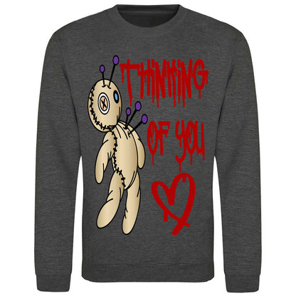 Thinking Of You Voodoo Doll - Sweatshirt