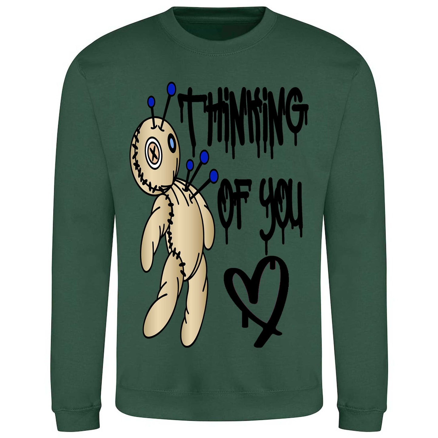 Thinking Of You Voodoo Doll - Sweatshirt