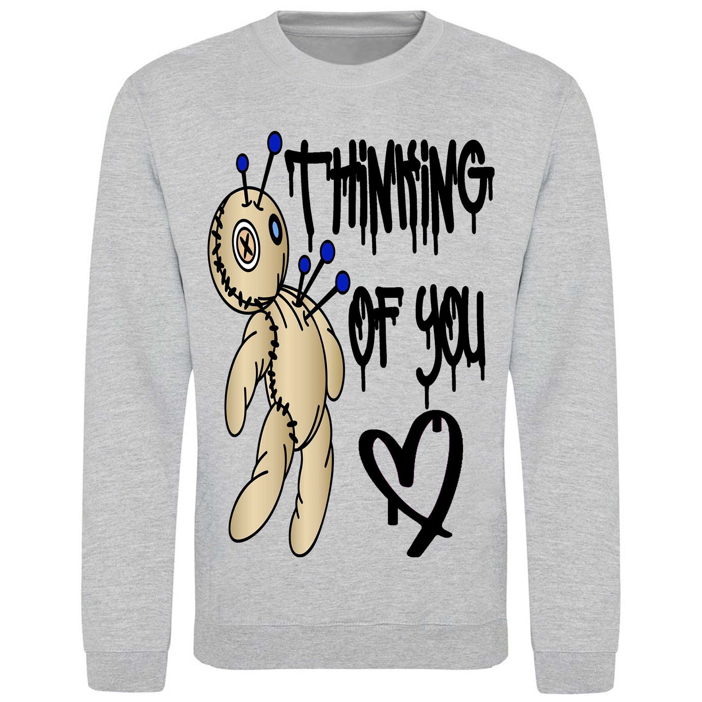 Thinking Of You Voodoo Doll - Sweatshirt