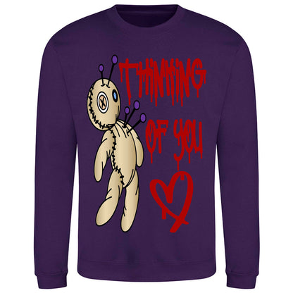 Thinking Of You Voodoo Doll - Sweatshirt