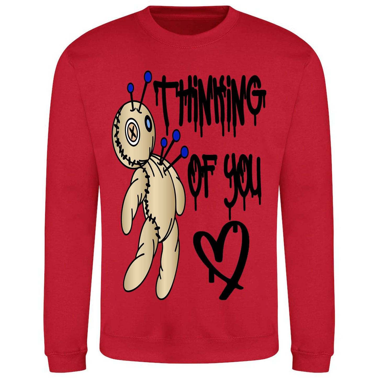 Thinking Of You Voodoo Doll - Sweatshirt