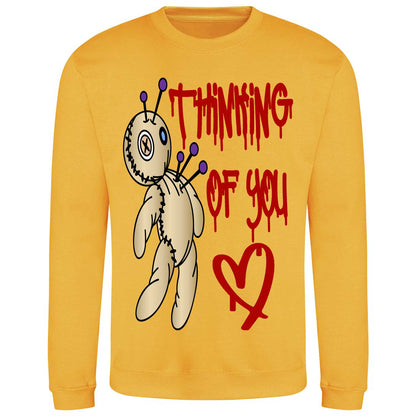 Thinking Of You Voodoo Doll - Sweatshirt