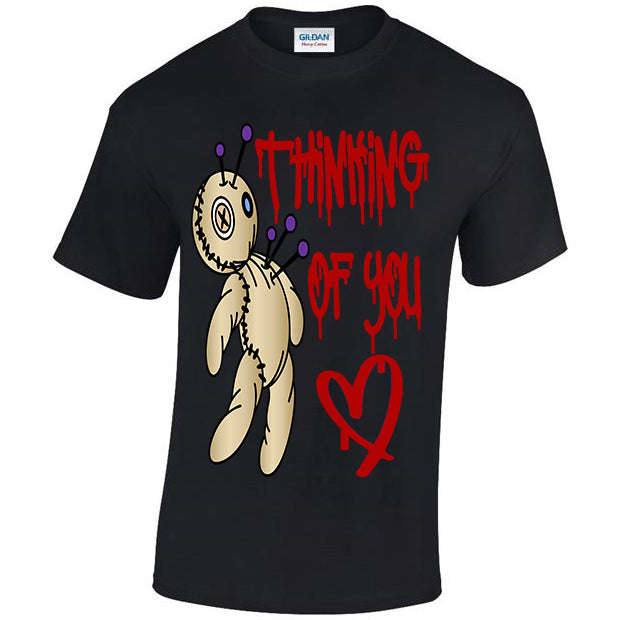 Thinking Of You Voodoo Doll T-shirt