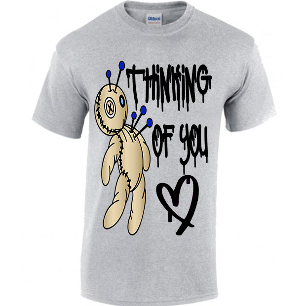 Thinking Of You Voodoo Doll T-shirt