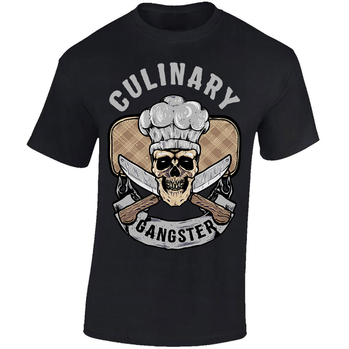 Culinary Gangster - Black T-shirt