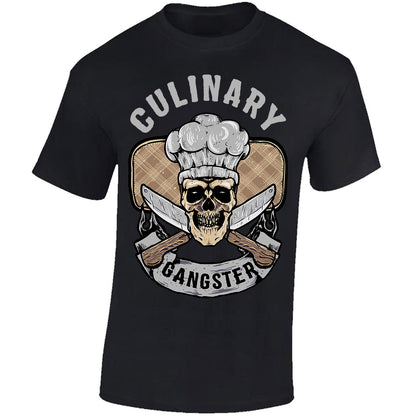 Culinary Gangster - Black T-shirt
