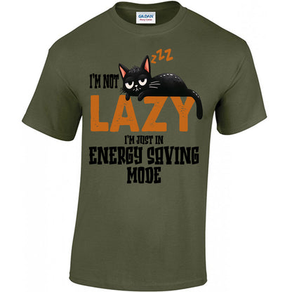 I'm Not Lazy I'm In Energy Saving Mode T-shirt