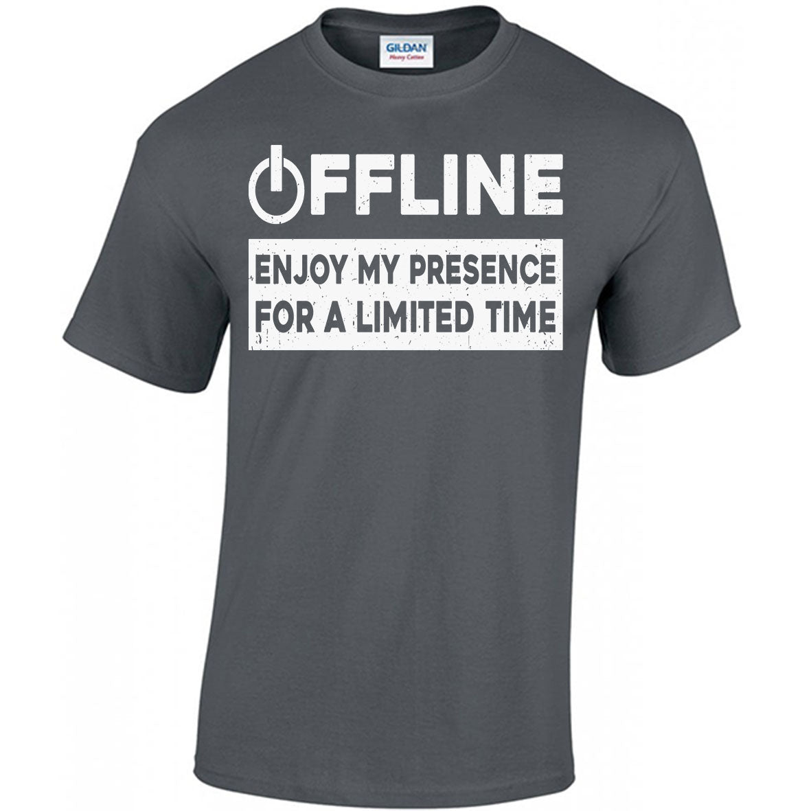 Offline, Enjoy My Presence For A Limited Time T-shirt